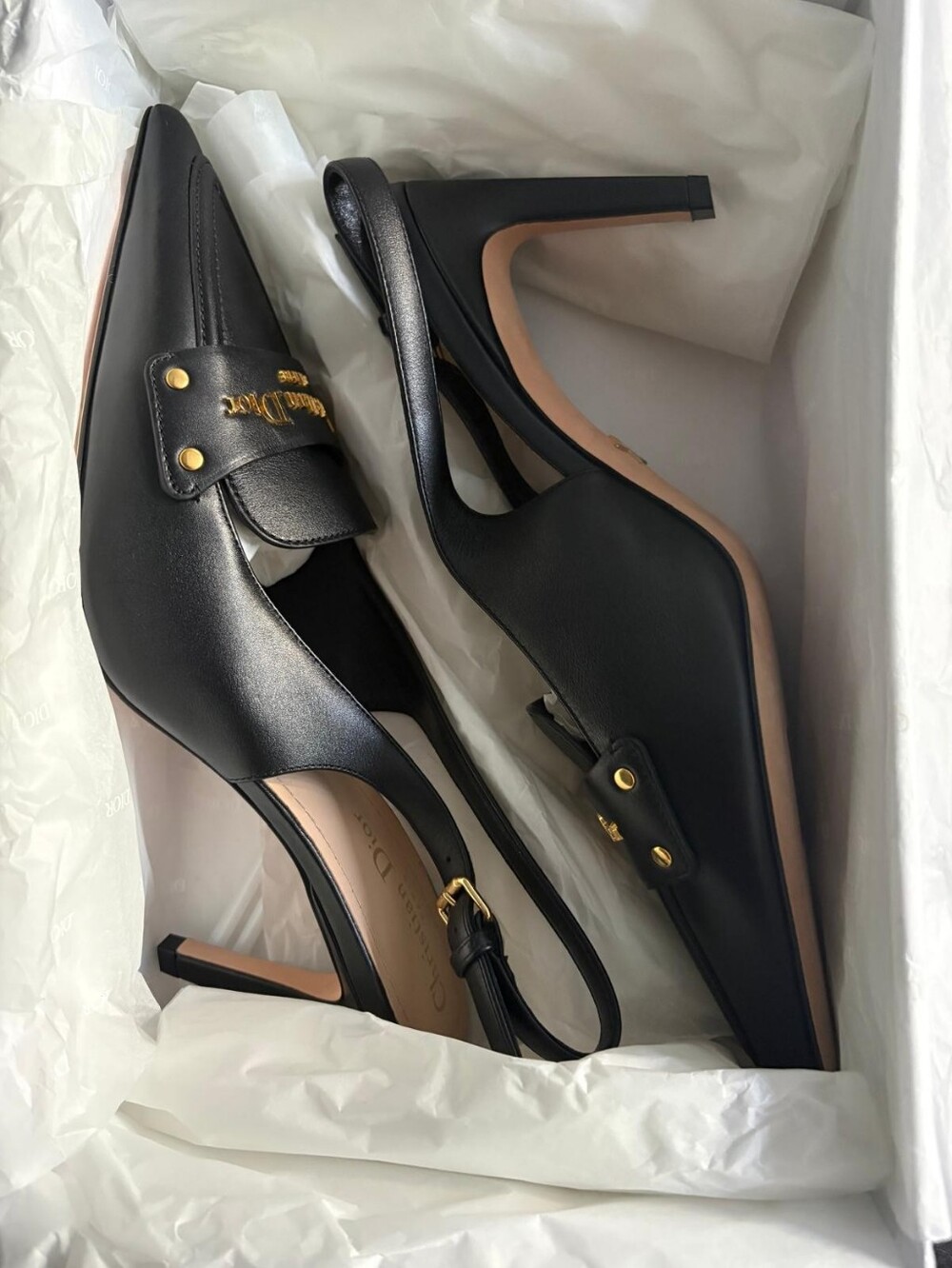 NWB Christian Dior Dior Boy Black Sz 40